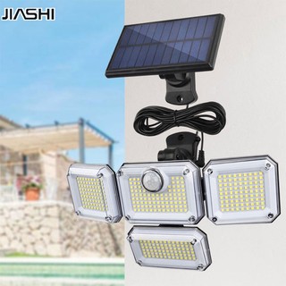 Jiashi đèn năng lượng mặt trời cảm biến cơ thể con người đèn sân vườn ngoài trời chia đèn tường năng lượng mặt trời