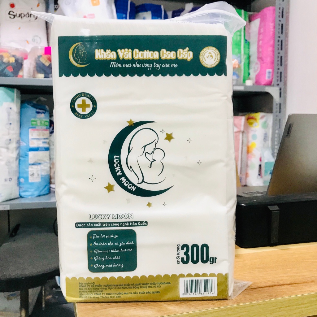 Giấy khô đa năng cotton cao cấp Lucky Moon 300gr