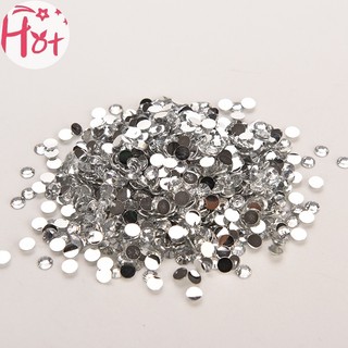 Set 1000 Hạt Pha Lê Tròn 4mm Tự Trang Trí Móng Tay