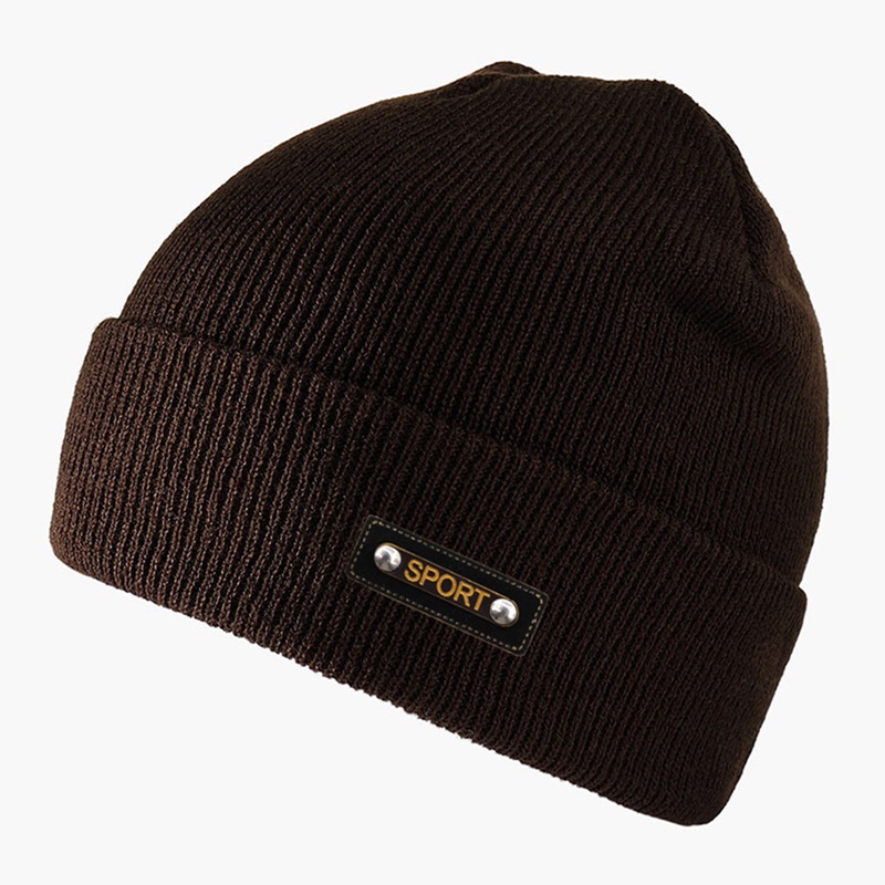 Hueqrh Mũ Len beanie Dệt Kim Giữ Ấm Mùa Đông Cho Nam Nữ
