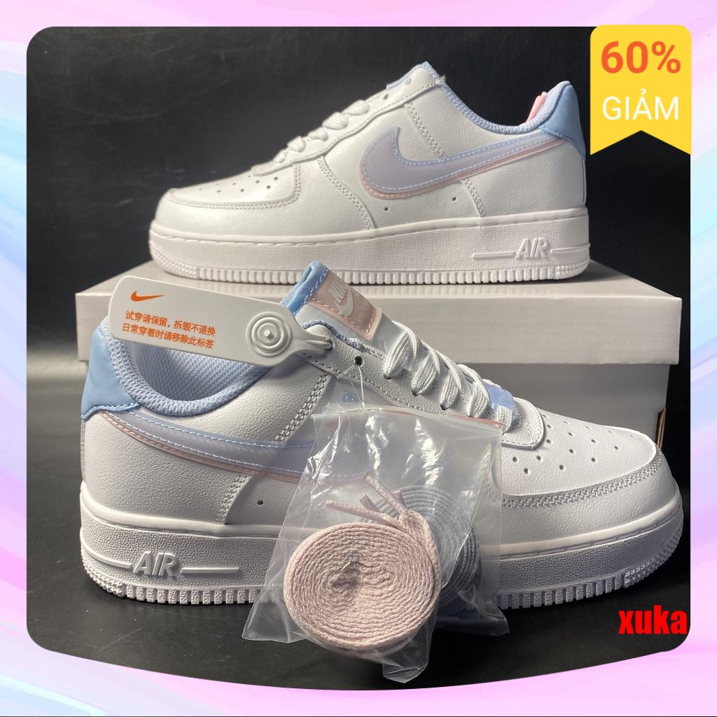 SALE ĐẬM Giày thể thao nữ air force1 𝐒-𝐧𝐞𝐚𝐤𝐞𝐫 𝐍-𝐢-𝐤-𝐞 𝐀𝐟𝟏 𝐱𝐚𝐧𝐡 𝐡𝐨̂̀𝐧𝐠 𝐥𝐯𝟖 𝐧𝐮̛̃