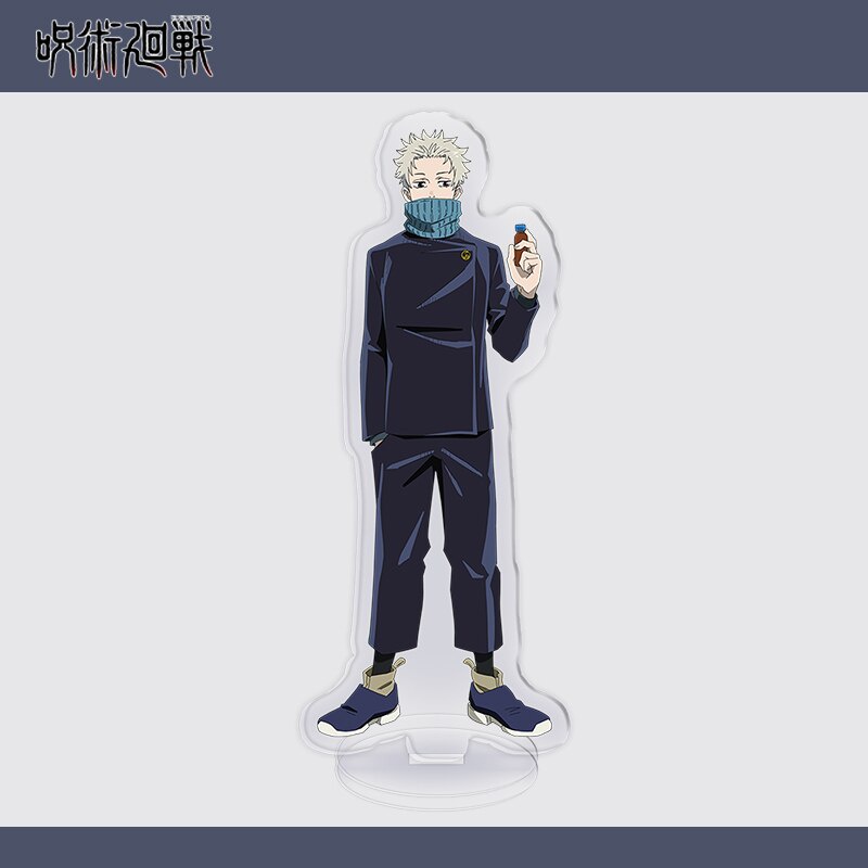 Mô hình Standee Cool Anime Jujutsu Kaisen Gojo Satoru Geto Suguru Inumaki Toge Acrylic in hình nhân vật 2 mặt rõ nét