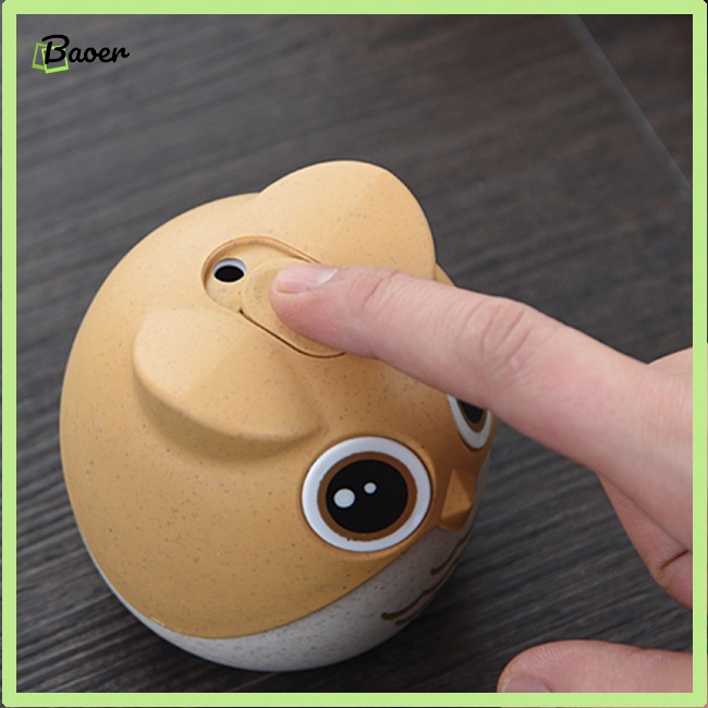 Hộp Đựng Tăm Xỉa Răng Hình Cú Mèo Dễ Thương