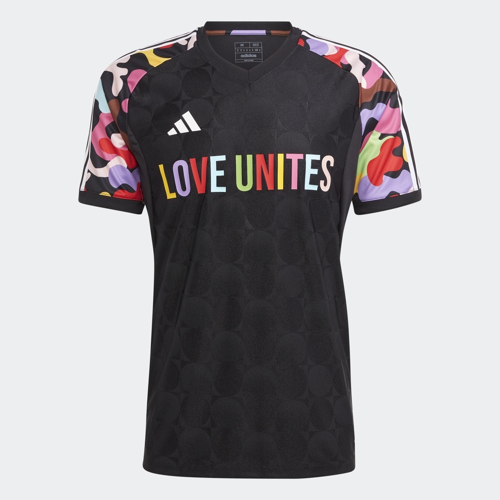 adidas Bóng đá Áo Đấu Tiro Pride Unisex Đen HY5898