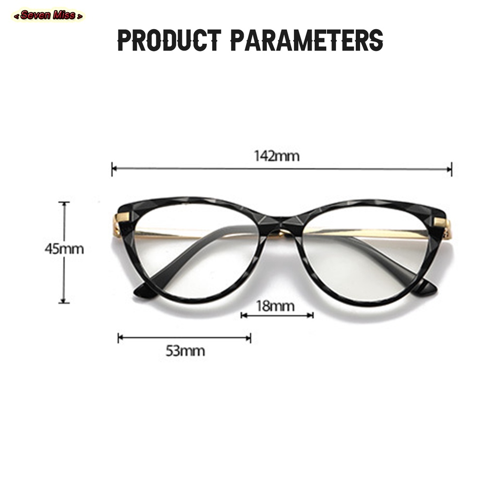 Kính Mát Mắt Mèo Gọng Kim Loại Chống Chói Mắt