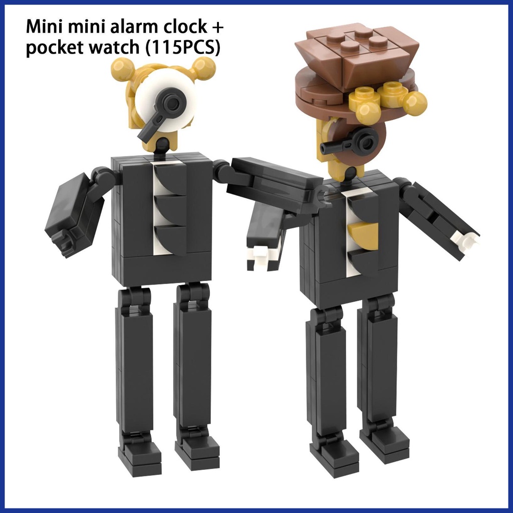 Skibidi Bộ Đồ Chơi Lắp Ráp Máy Ảnh Có Âm Thanh Và Máy Ảnh Độc Đáo Cho Bé