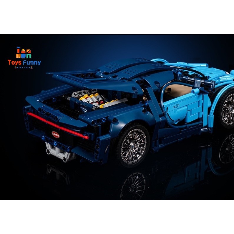 Đồ chơi lắp ráp lego siêu xe Bugatti tỉ lệ 1:14 kích thước 33x16,7x10cm, 1388 PCS