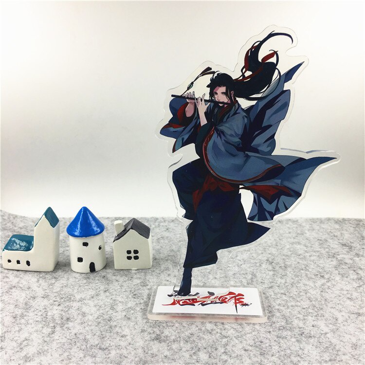 Mô hình đứng standee arcrylic Ma đạo tổ sư Ngụy Vô Tiện Lam Trạm Giang Trừng Ôn Ninh Kim Lăng decor góc học tập để bàn 1