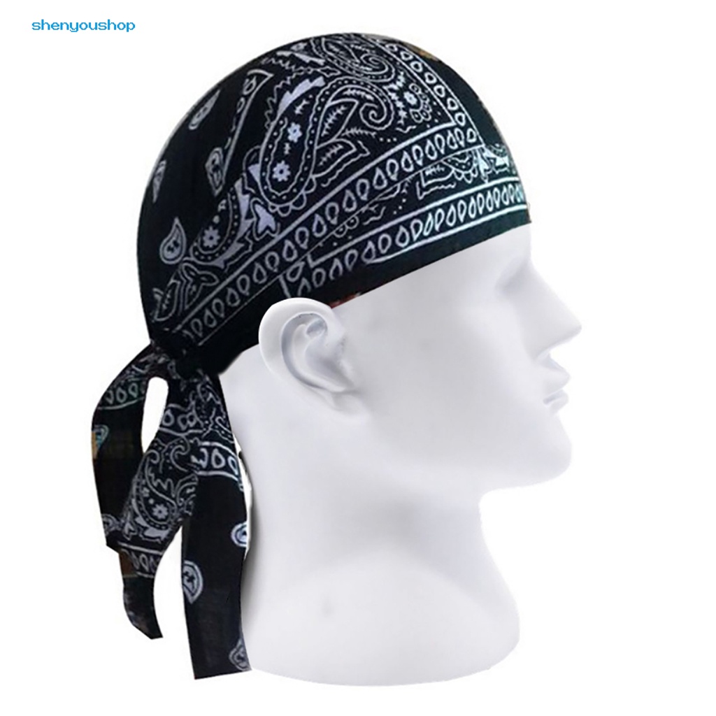 Mũ Trùm Đầu Đi Xe Máy In Hình paisley Cho Nam Và Nữ