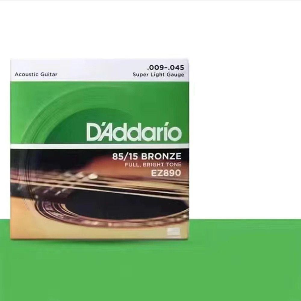 1 Bộ Dây Đàn guitar Điện ej ez daddario Phong Cách exl 6 Dây