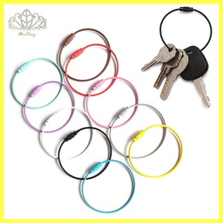 Set 10 / 20 Vòng Thép Không Gỉ Gắn Thẻ Hành Lý Tiện Dụng