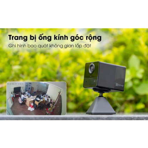 Camera Mini Siêu Nhỏ Không Dây Dùng Pin Sạc EZVIZ CB2 1080P 2MP hàng chính hãng