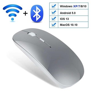 Wireless Mouse for MacBook Air Bluetooth Mouse for MacBook Pro Air Laptop MacBook Mac Windows Bluetooth Mouse for iPad
