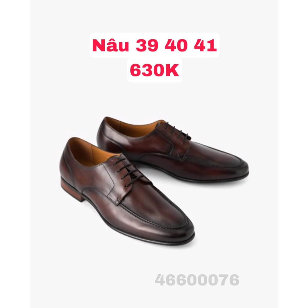 PEDRO Giày Âu giày Tây nam công sở da thật cao cấp - hộp sang trọng - PM1-46600076