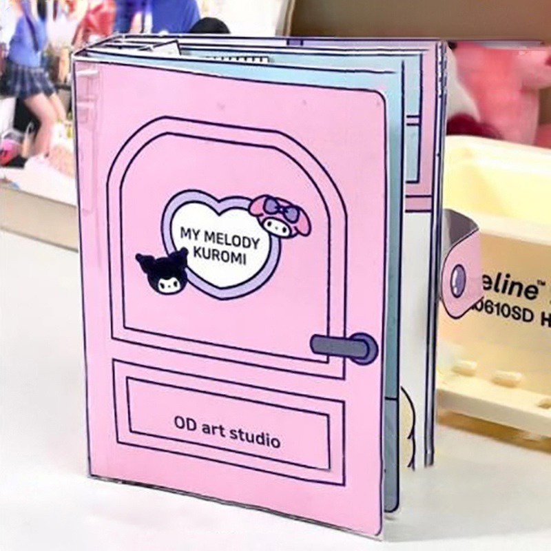 Sanrio Bộ Đồ Chơi sticker Dán Trang Trí Hình melody cinnamoroll Dễ Thương Vui Nhộn diy