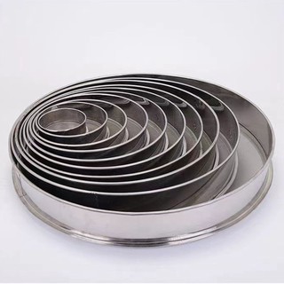 Rây lưới lọc thức ăn bằng thép không gỉ 304 2-500 10-35cm