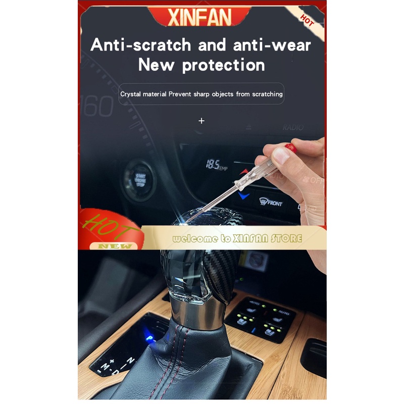 Xinfan Đầu Cần Gạt Số Có Đèn led Pha Lê Cho lexus nx rx es gs is es300h nx200t is300 rx300