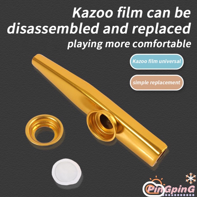 Kazoos Kèn Kazoo Bằng Hợp Kim Nhôm Cho Bé