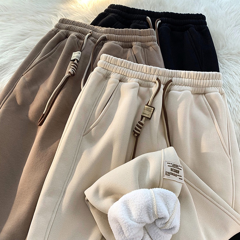 Quần Thể Thao Màu Trơn Thời Trang Thu Đông Cao Cấp Cho Nam