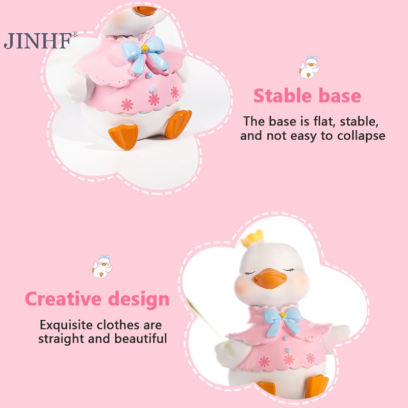 Tượng Vịt Con mini Dễ Thương Để Bàn Trang Trí