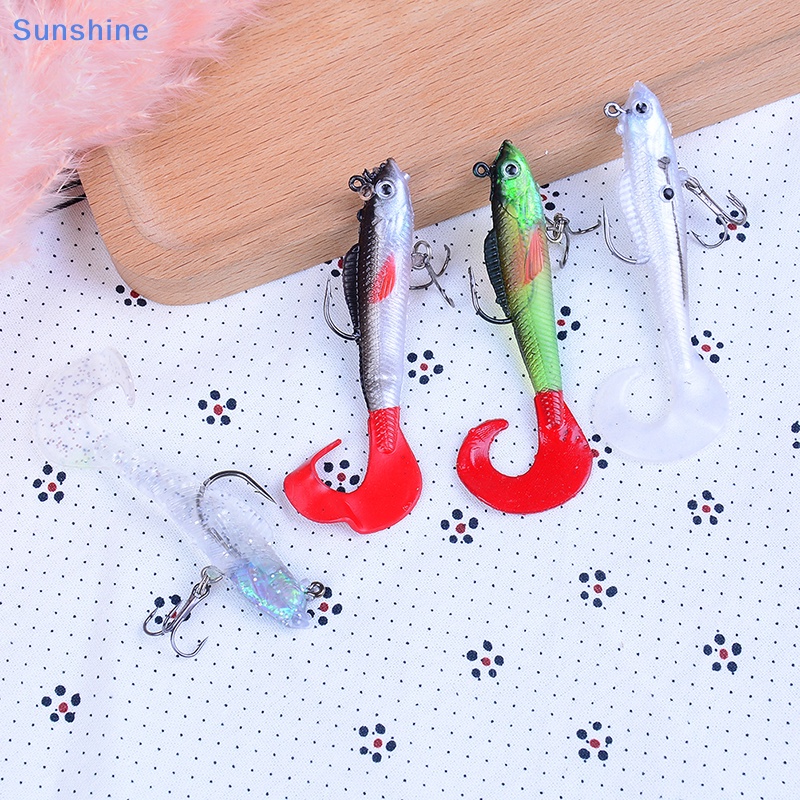 Mồi Câu Cá Giả Bằng Silicon Mềm 9cm 14g 14g Có Móc Vn