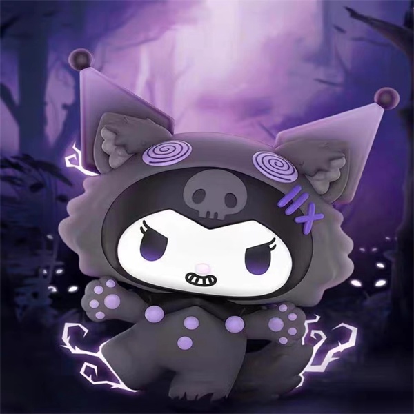 ★Đồ Chơi Nhân Vật hgtoys hgtoys hgtoys★  [] Búp Bê Hình Sói Bí Ẩn toptoy sanrio kuromi Trang Trí Quà Tặng Thời Thượng