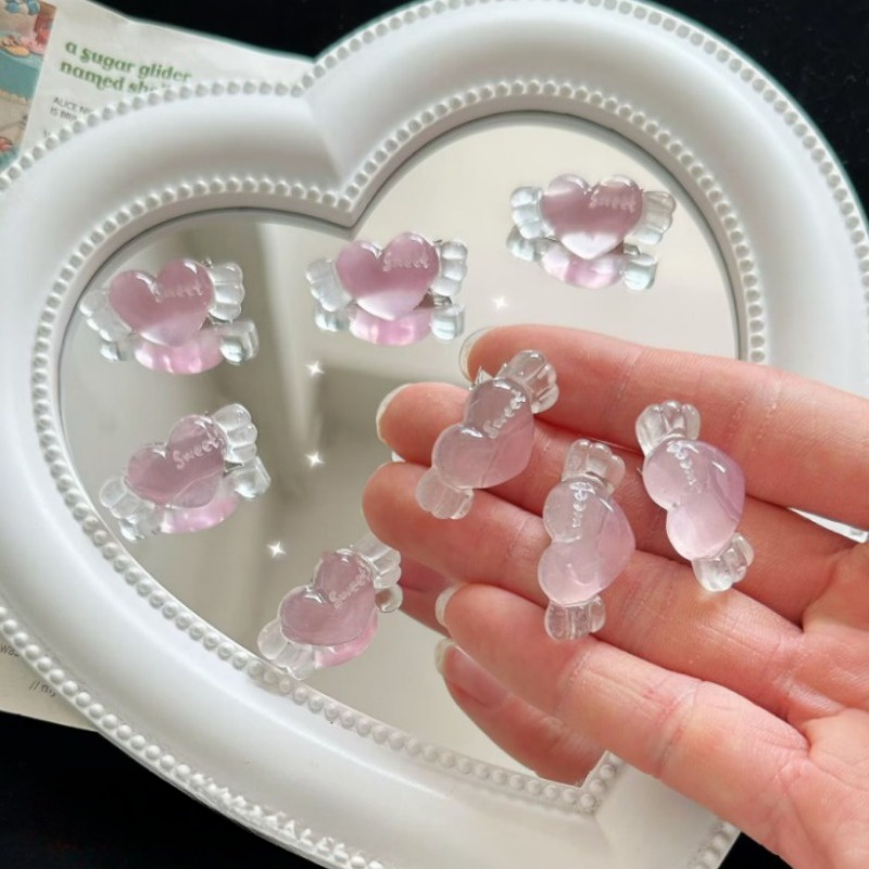 We flower 1 Kẹp Tóc Hình Bọt Biển Hoạt Hình Dễ Thương Phong Cách Hàn Quốc Cho Nữ