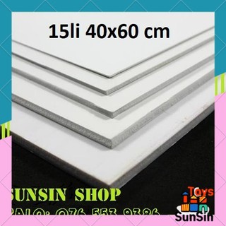 ✨BEST EVER❗ Bìa mô hình - 15mm 40x60 (Bìa làm handmade, Formex 15li , Fomex 15ly, Fomic, PVC Foam)