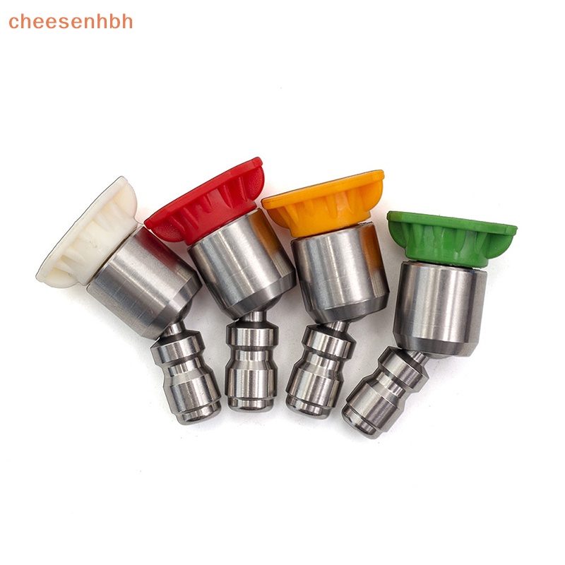 Đầu Nối Vòi Phun Nước Áp Suất Cao Xoay 360 Độ 1 / 4 "Bằng Inox 0 15 25 40 Độ vn