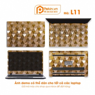 Dán laptop in hình theo yêu cầu 3D mã L11 cho các loại máy Macbook, Dell, Hp, Sony, Lenovo, Asus, MSI, Acer hiệu PSKIN