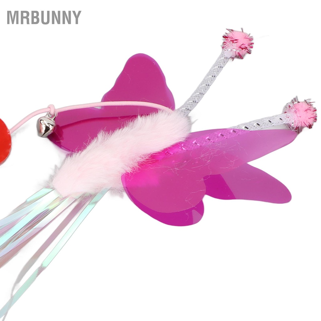 Mrbunny Đồ chơi tương tác cho mèo dây đàn hồi có thể điều chỉnh thu vào thú cưng Mèo
