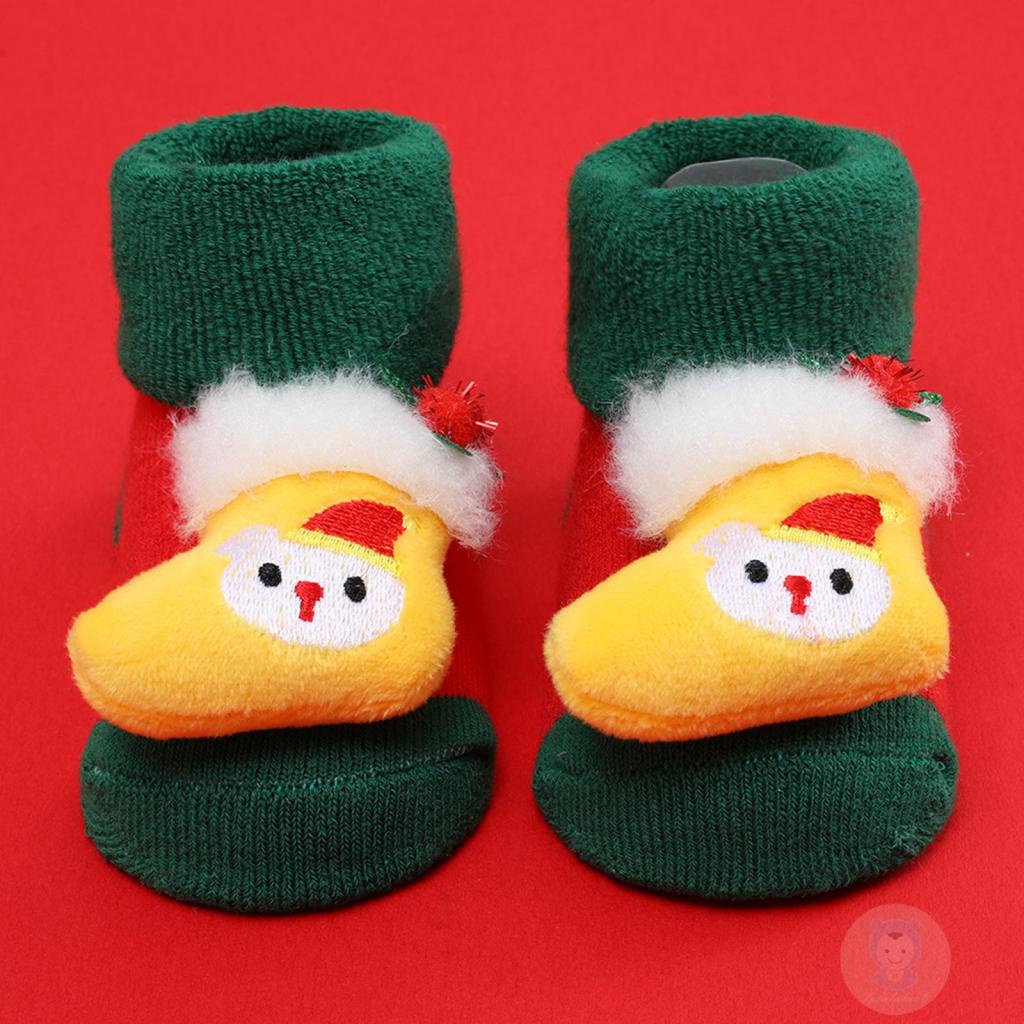 Laa6-đồ Chơi Nhồi Bông Mềm Mại Chống Trượt Hình Giáng Sinh Dễ Thương