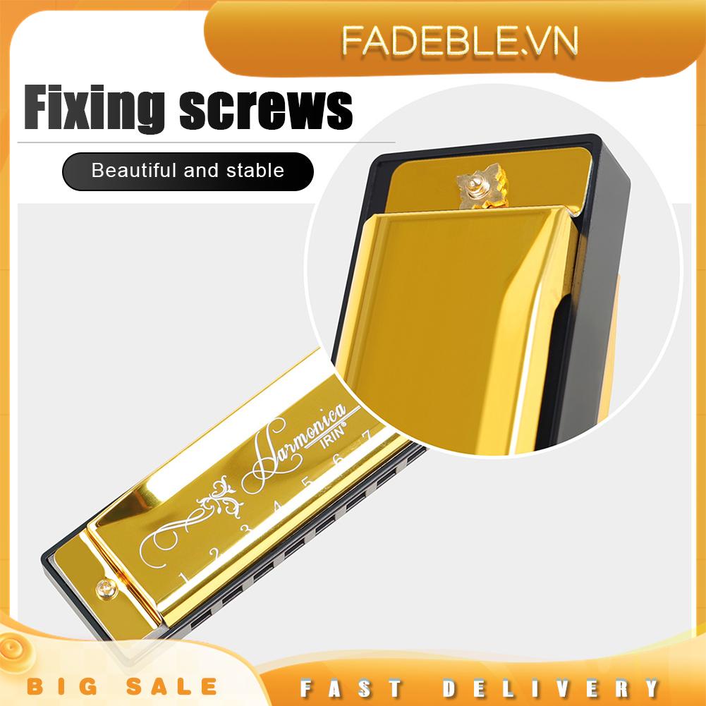 Kèn harmonica Gỗ 10 Lỗ 20 tone Giáo Dục Cho Bé