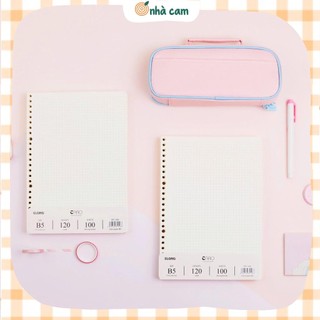Ruột Sổ Còng Giấy Refill Binder 120GSM Klong Nhà Cam