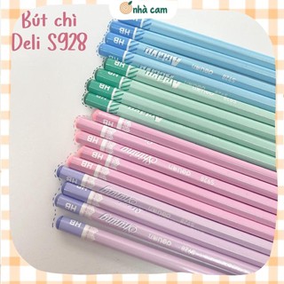 Bút chì gỗ deli pastel s928 nhà cam