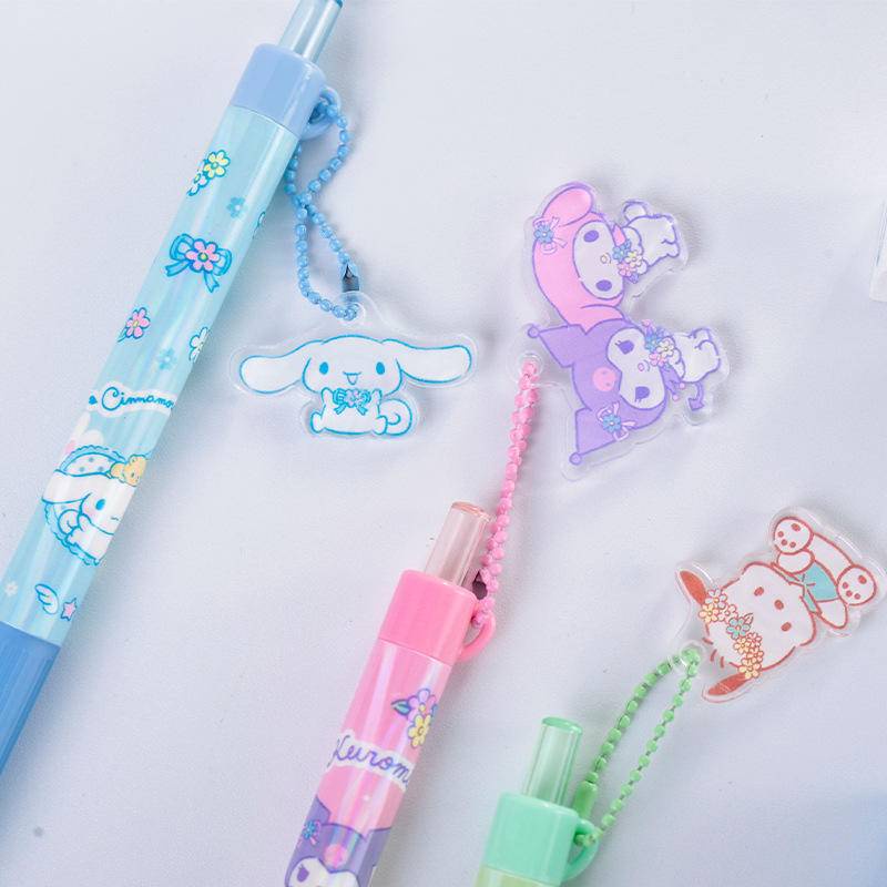 SANRIO 1 Bút Bi laser Hoạt Hình kuromi mymelody Dễ Thương