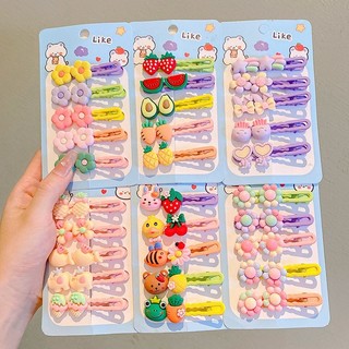 Set 5 Kẹp Tóc Dễ Thương Cho Bé Gái