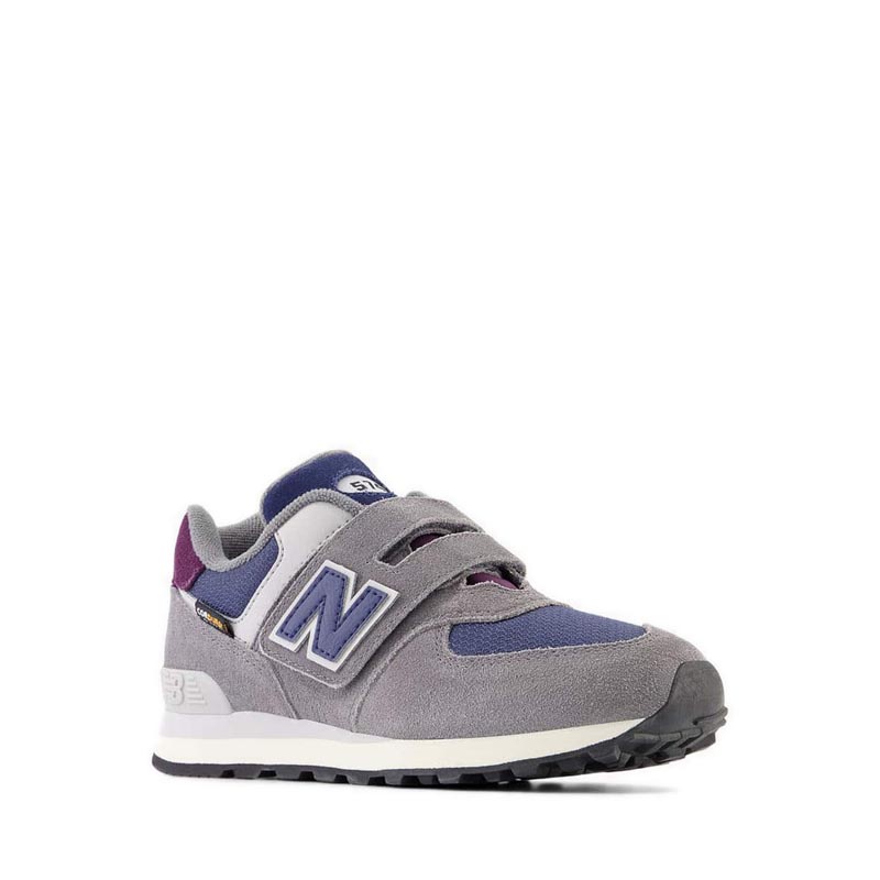 Giày Thể Thao New Balance 574 Hook & Loop Boys - Grey