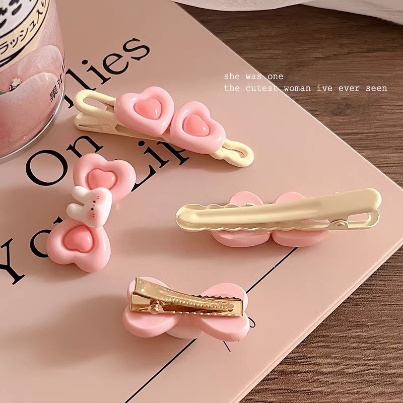 Dễ Thương Kẹp Tóc Hình Cây Kem Đáng Yêu Cho Bé Gái