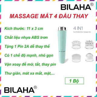 Máy mát xa điện tử mini chất lượng cao, massage mắt nâng cơ, chống thâm quầng, giảm bọng mắt