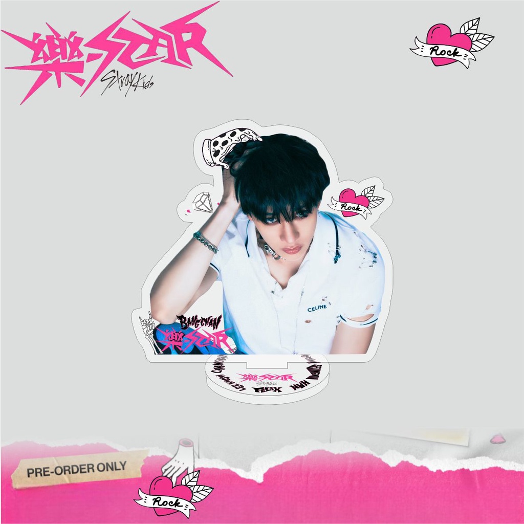 Album Mới kpop stray kids album  Mới Hai Mặt acrylic Trang Trí Bàn Làm Việc