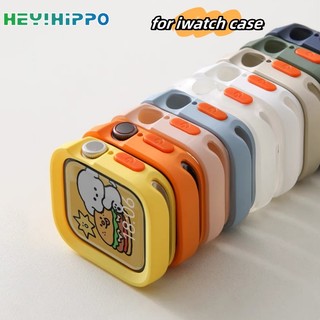 Mềm Ốp Bảo Vệ Chống Rơi Vỡ Cho Đồng Hồ Thông Minh iwatch series 9 / 8 / 7 / 6 / 5 / se / 4 / 3 45 / 44 / 42 / 41 / 40 / 38 / 49mm