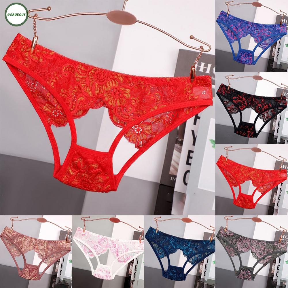 New Coming~Comfortable Hollow Lace French Knickers Panties Lingerie Briefs Thongs Underwear#Home Essentialses