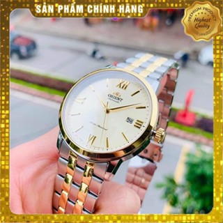 Đồng hồ chính hãng nam Orient Automatic RA-AC0F08G10B demi vàng- Máy cơ tự động - Kính Sapphire NEW