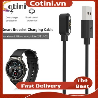 Dây Cáp Sạc USB Từ Tính Thay Thế Cho Đồng Hồ Thông Minh Mibro Watch Lite 2 / T1 / C2