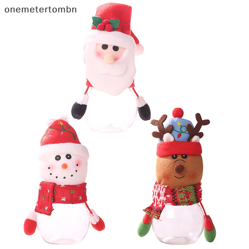 Bn Hộp Đựng Kẹo / Socola Rỗng Hình Ông Già Noel / Người Tuyết diy Làm Quà Tặng Giáng Sinh Năm Mới Cho Trẻ Em n