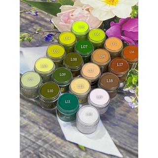 Bột đắp màu, bột nặn hoa nổi, fantasy ,đắp móng ombre hủ 25g