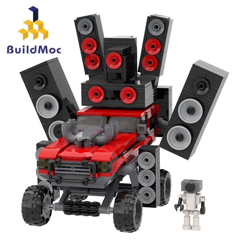 Buick Bộ Đồ Chơi Lắp Ráp Mô Hình Toiletkibidi vs Cameraman 640 Mảnh Ghép tặng ôtô