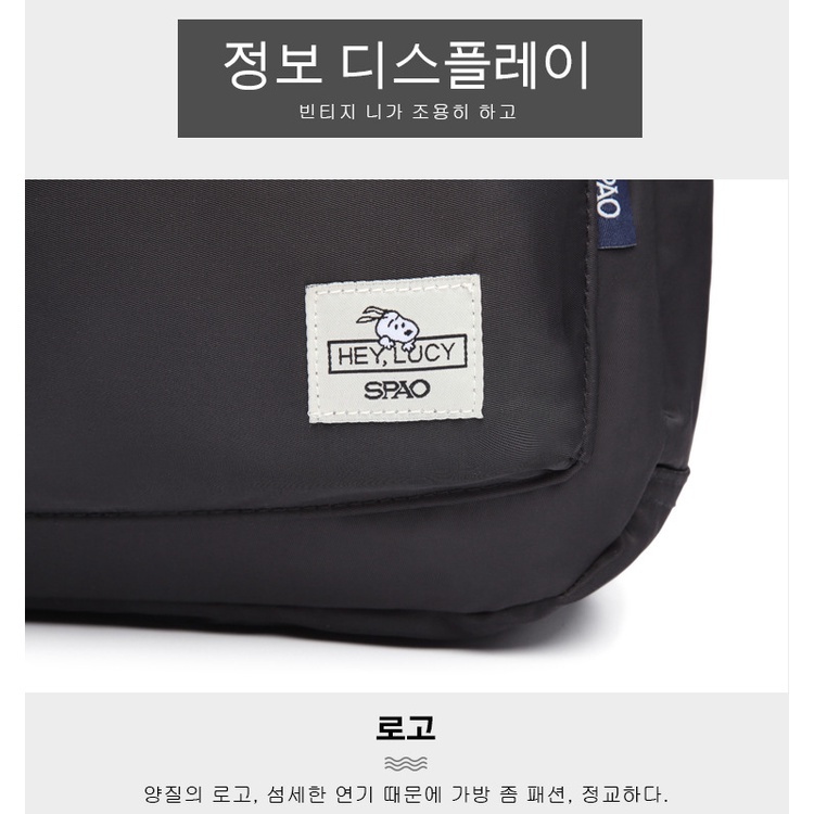 Spao Balo Đựng laptop Chống Thấm Nước In Hình snoopy Thời Trang Cho Nữ