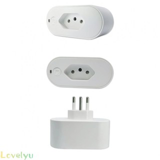 ⭐LOVE⭐ Tuya WiFi For Zigbee Smart Plug 16A Brazil Socket with Overload Protection